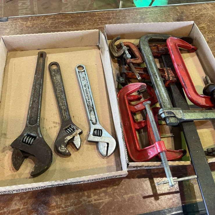 Crescent Wrenches and C-Clamps