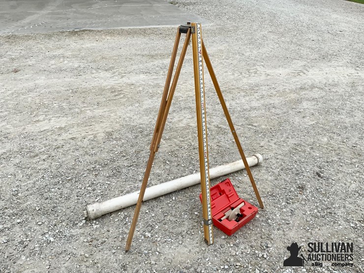 david-white-lp6-20-sight-level-w/-tripod-&-grade-stick-image-2