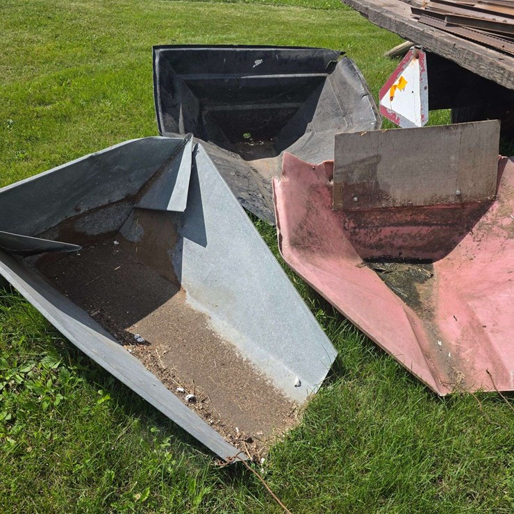 (3) Misc Auger Hoppers, Buying All for One Money