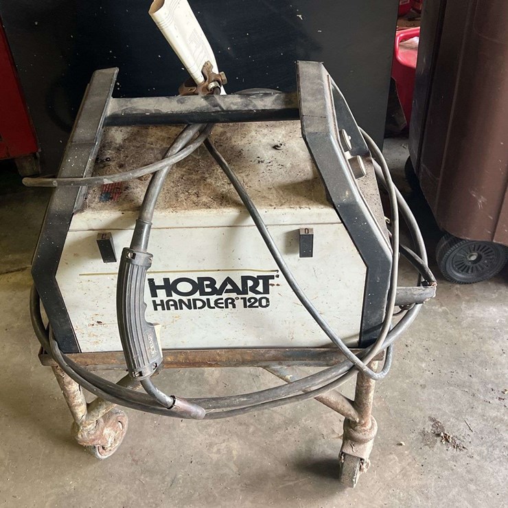 Hobart Handler 120 Mig Welder With Cart