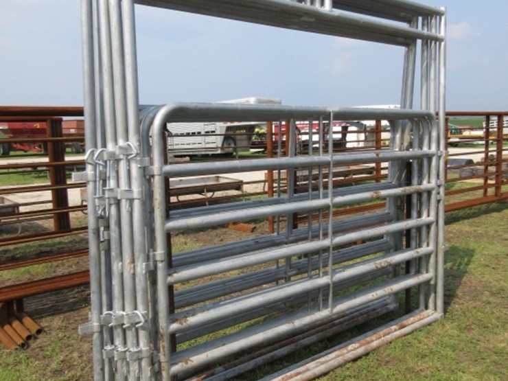 (3)-8'-high-pole-swinging-gates-image-1