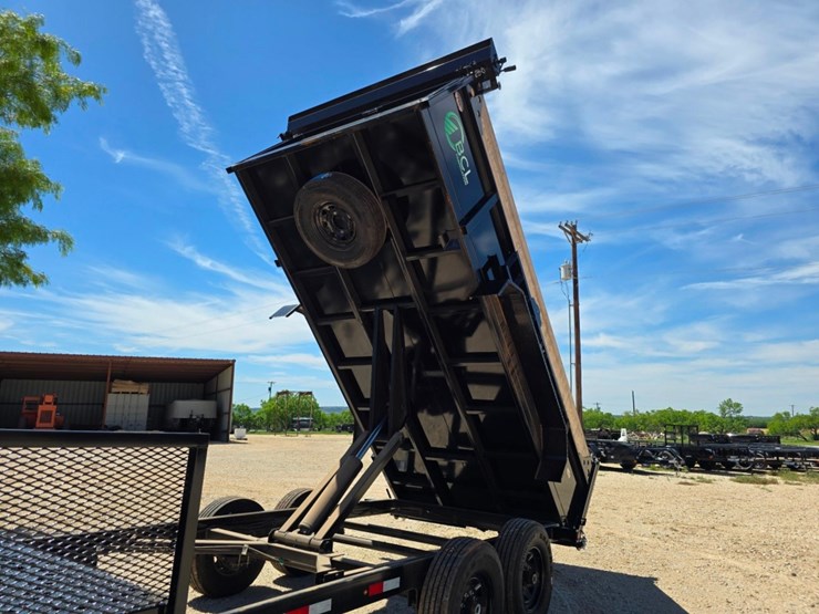 2024-bcl-fabrication-landscape-dump-trailer---heavy-duty-utility-trailer-for-mulch-debris-hauling-image-30