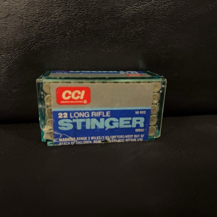 CCI 22 LR Stinger (Ammo)