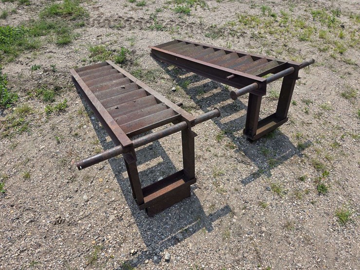 heavy-duty-steel-ramps,-5’-x-14.5”-with-spring-assis-pegs,-21”-tall-to-center-of-pin-image-3