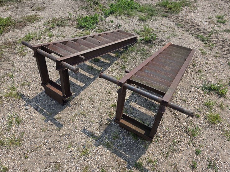 heavy-duty-steel-ramps,-5’-x-14.5”-with-spring-assis-pegs,-21”-tall-to-center-of-pin-image-1