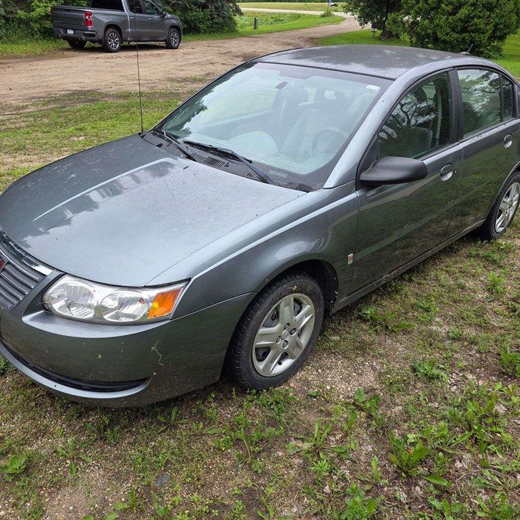 2007 Saturn Ion, 89,802 Miles, Auto Transmission, 2.2L Eco Tech Engine, CD/AM/FM, 4 Door, 15” Tires,