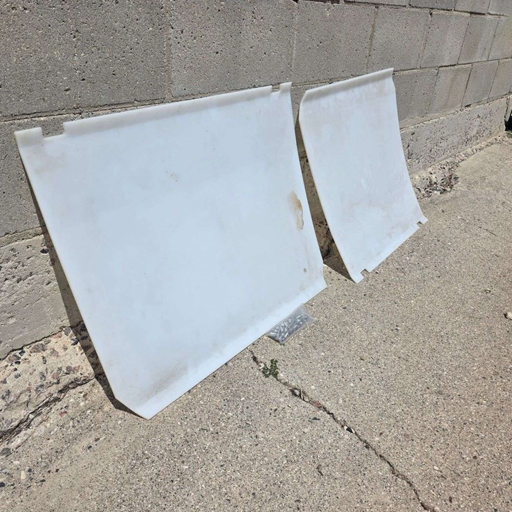 Poly Skids with Hardware, off NH Bean Head, 29” and 23” Wide x 23.5” Tall