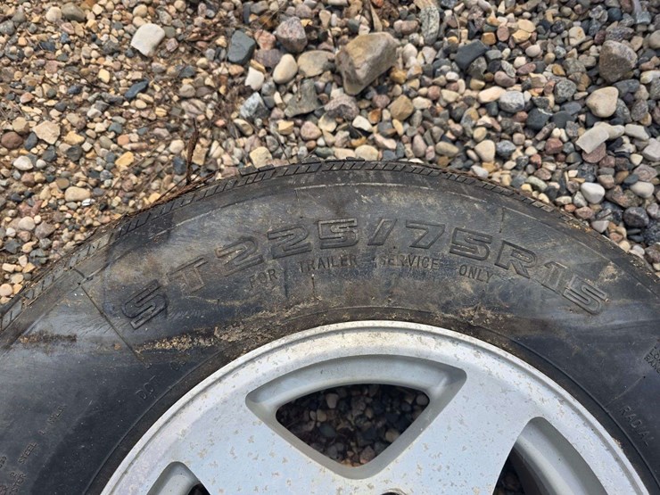 15”-tire-on-6-bolt-rim,-off-a-ice-castle-fish-house,-*needs-a-new-tire-image-5