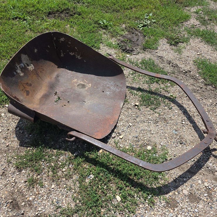 Horse Drawn Dirt Mover, Rivets in Back
