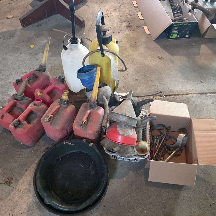 Misc Gas Cans and Related Items