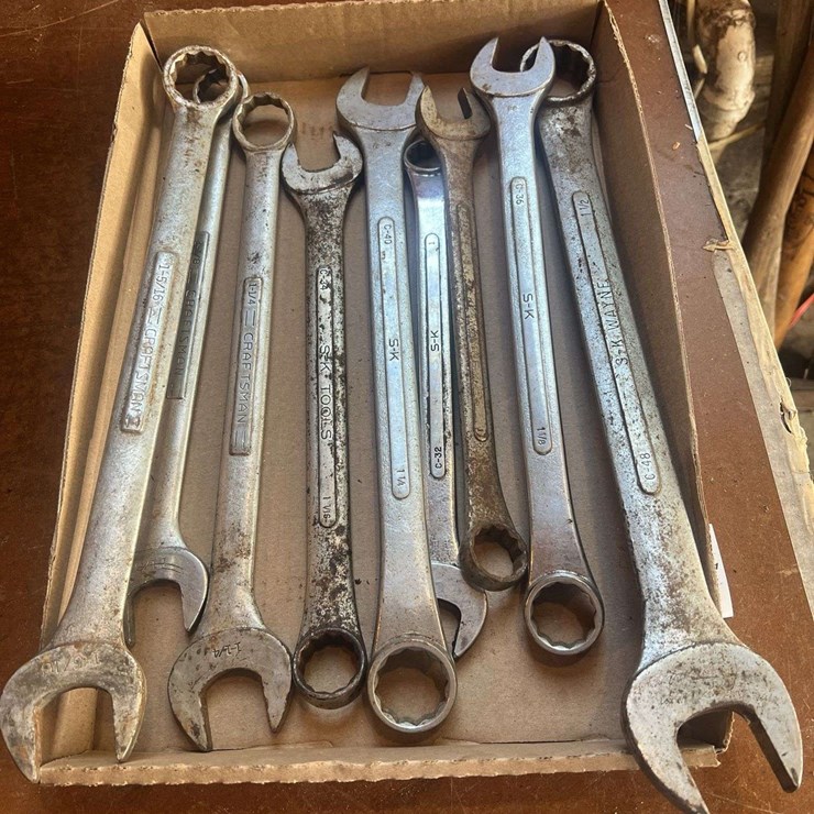 (9) Craftsman & S-K Wrenches