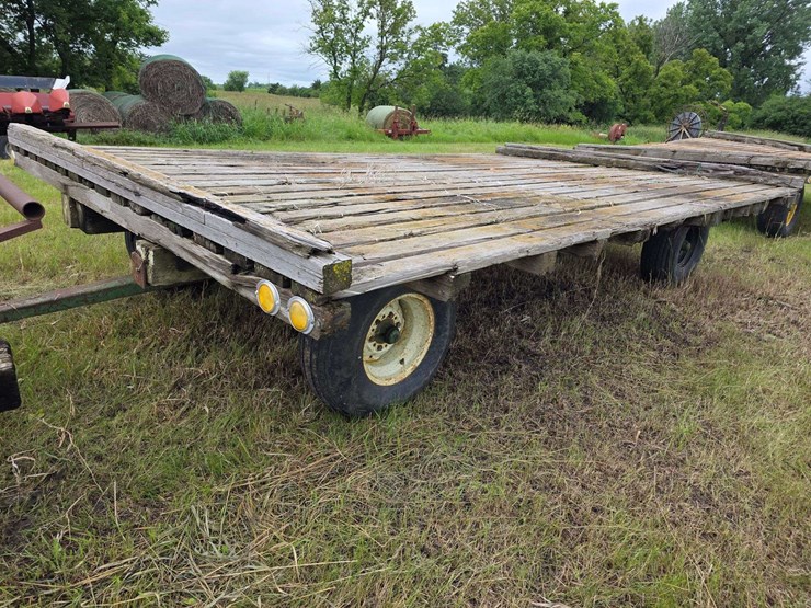 john-deere-running-gear-with-rack,-rack-will-need-work,-11l-15-tires-on-6-bolt-rims,-extendable-hitc-image-12