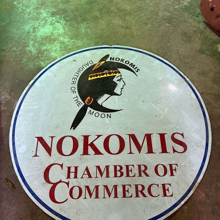 Nokomis Chamber Of Commerce Sign