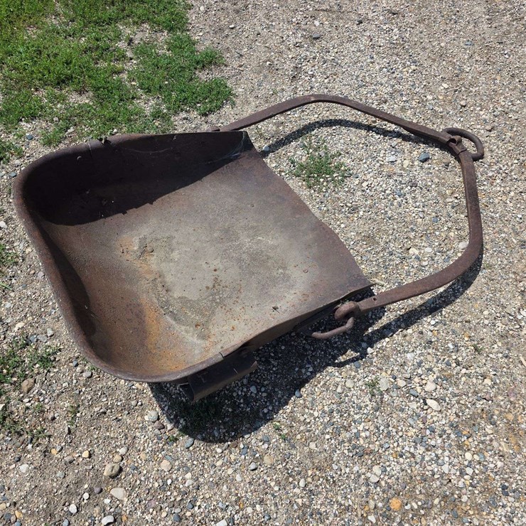 Horse Drawn Dirt Mover, Solid Back