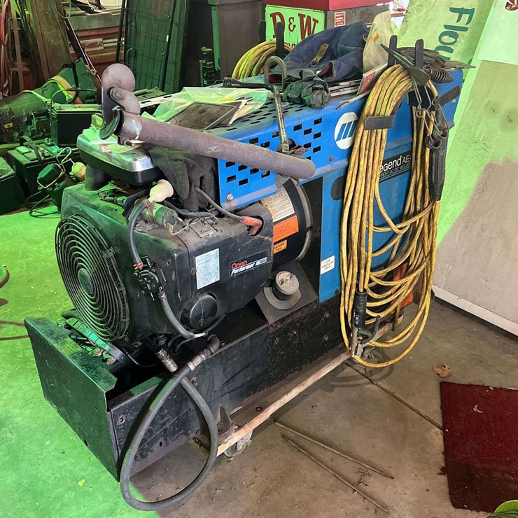 Miller Gas Powered Generator/Welder With Rods and Gloves