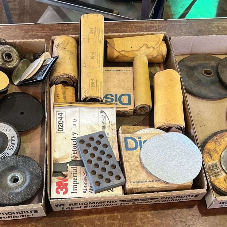 Grinding Wheels and Sand Paper