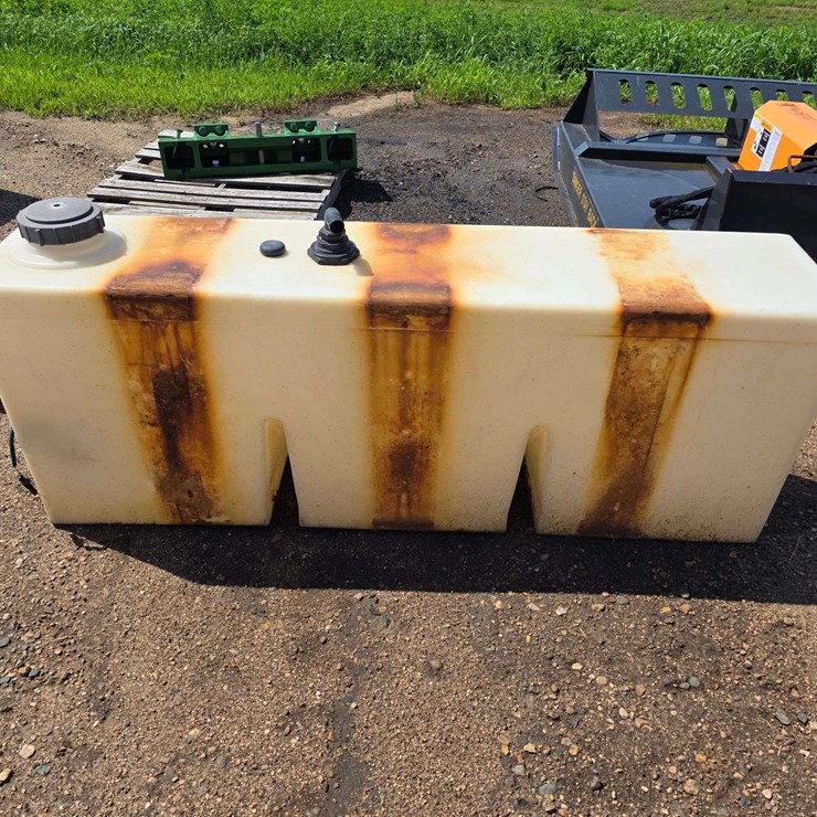 Approx 70.5” x 15” x 25.5” Poly Tank