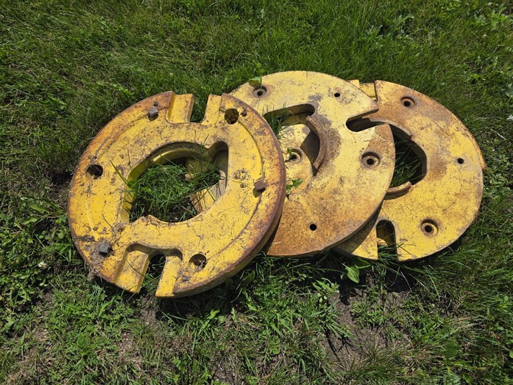 (4)-john-deere-wheel-weights,-part-#:-13404r-image-1