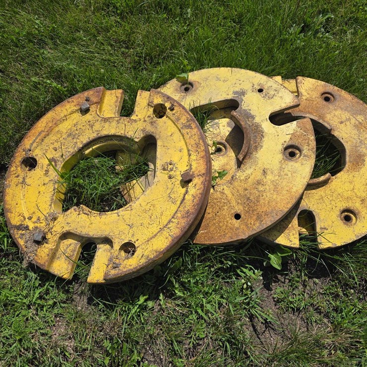 (4) John Deere Wheel Weights, Part #: 13404R