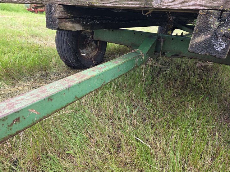 john-deere-running-gear-with-rack,-rack-will-need-work,-11l-15-tires-on-6-bolt-rims,-extendable-hitc-image-4