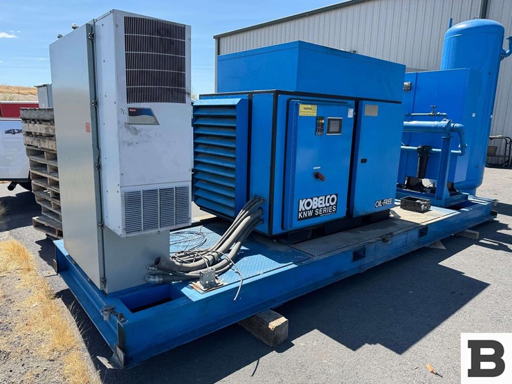 2008-kobelco-two-stage-air-cooled-stationary-air-compressor-image-6