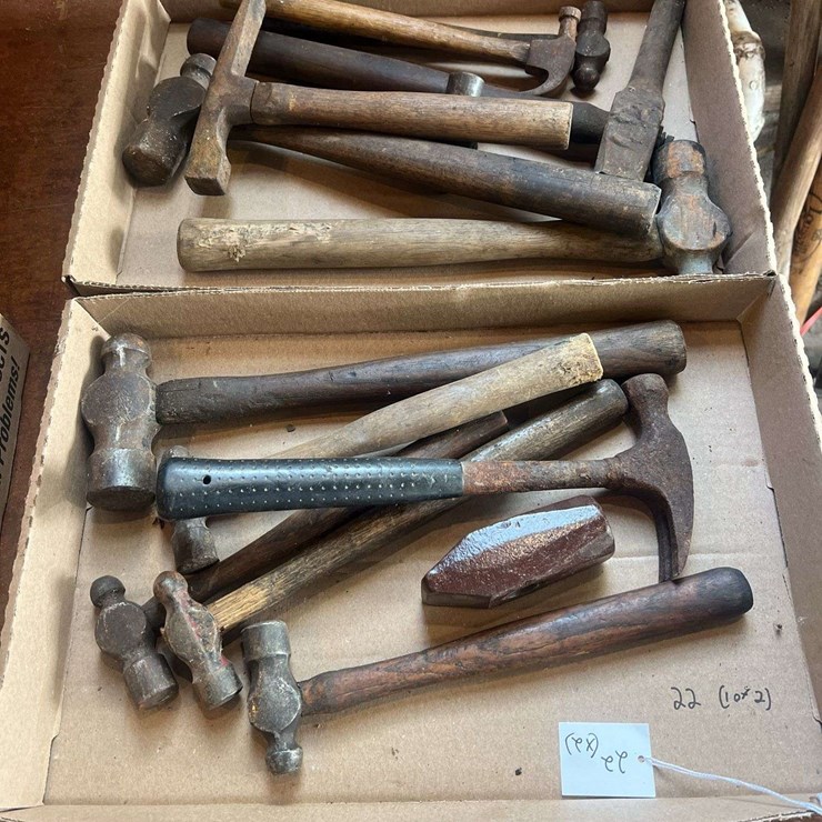 (2) Flats of Assorted Hammers