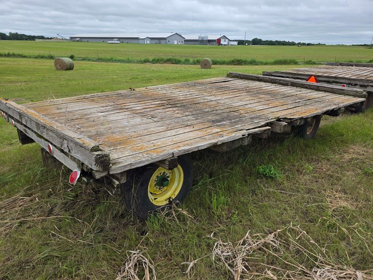 john-deere-running-gear-with-rack,-rack-will-need-work,-11l-15-tires-on-6-bolt-rims,-extendable-hitc-image-16