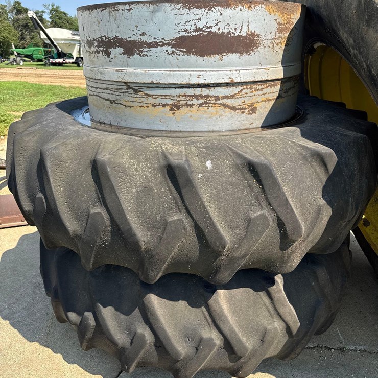set of 18.4-38 clamp on duals