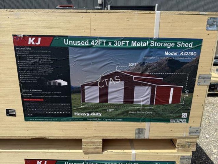#215-•-metal-storage-shed---30ft-l-x-42ft-w-x-13ft-h-image-2