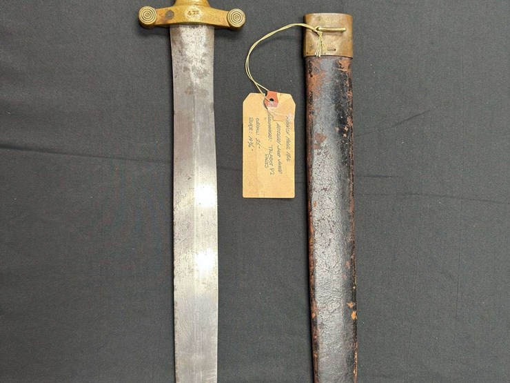 french-model-1816-artillery-short-sword-w/scabbard-image-1