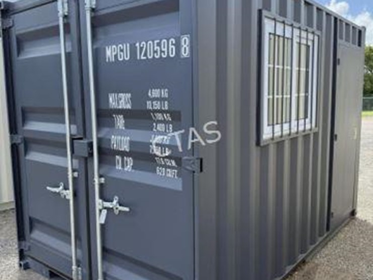 #134-•-12-ft-conex/-shipping-container---one-trip-image-1