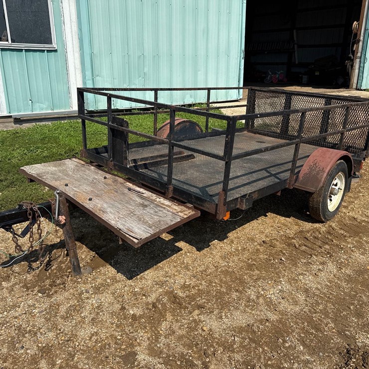 62 1/2 inch x 8ft motorcycle trailer