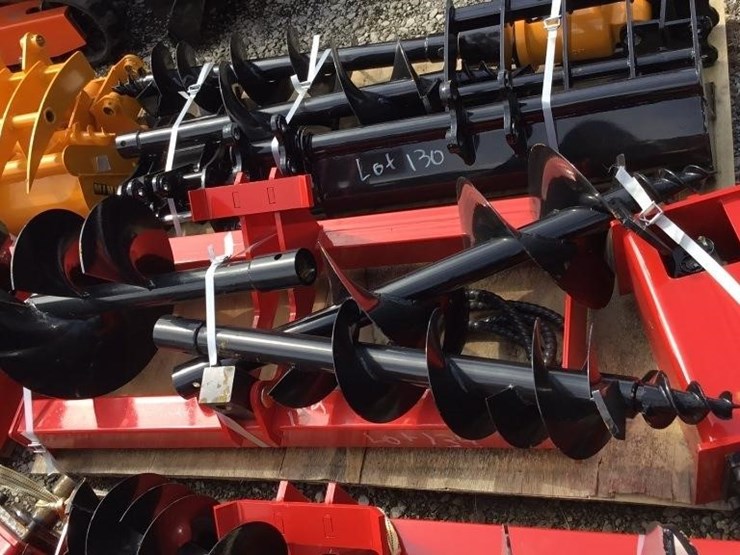 new-giyi-skid-steer-loader-auger-and-extra-rod-image-1