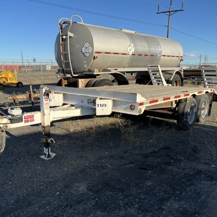 2012 Butler T/A Equipment Trailer