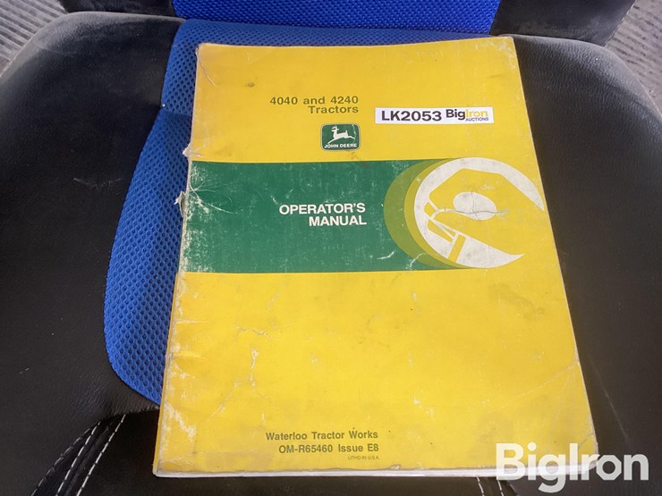 john-deere-4040-&-4240-operator’s-manual-image-1