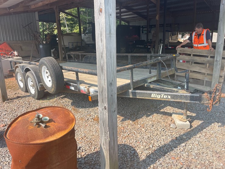 #1478-•-2006-big-tex-10pi-16'-t/a-steel-utility-trailer-vin:-16vpx162762h09442-image-2