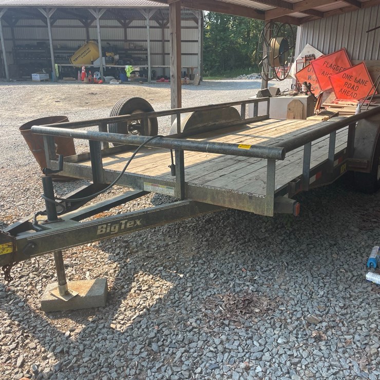 #1478 • 2006 Big Tex 10PI 16' T/A Steel Utility Trailer VIN: 16VPX162762H09442
