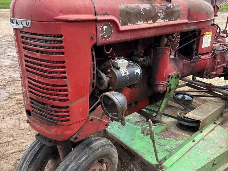 farmall-b-tractor-w/-5ft-belly-mower-image-11