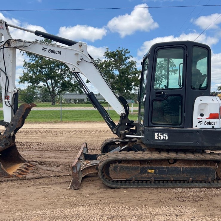 2018 BOBCAT E55