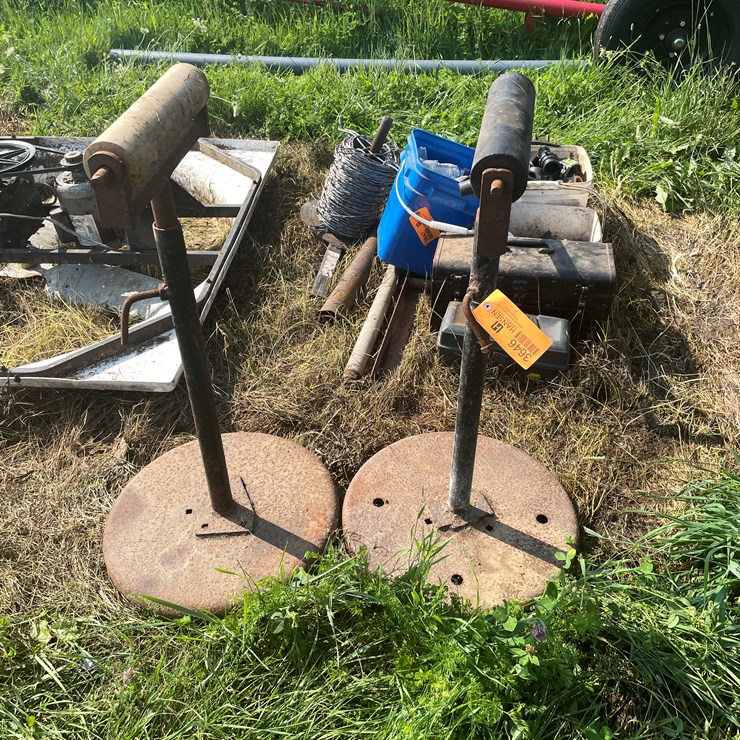 #3646 • (2) Roller Stands