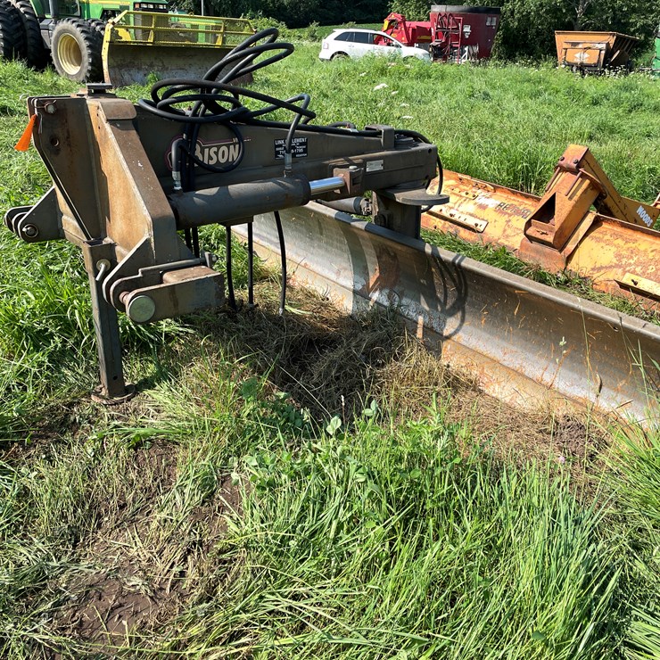 #3655 • Bison 10' Hydraulic Back Blade
