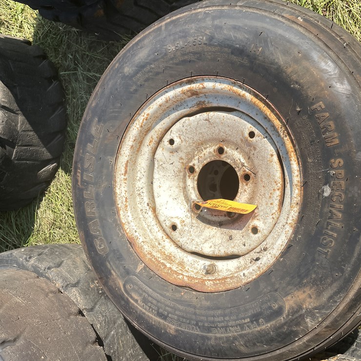 #3692 • (2) Implement Tires on Rims