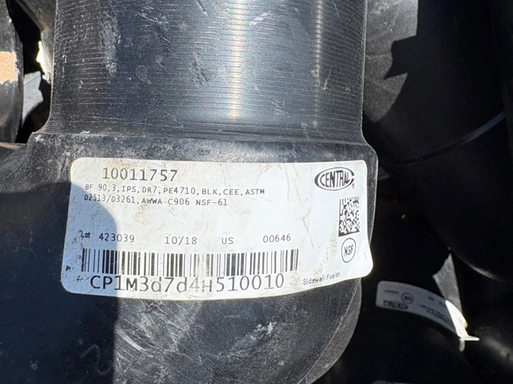 (6)-pallets-of-assorted-poly-pipe-fittings,-tank-gaskets,-belts,-&-bushing-image-8
