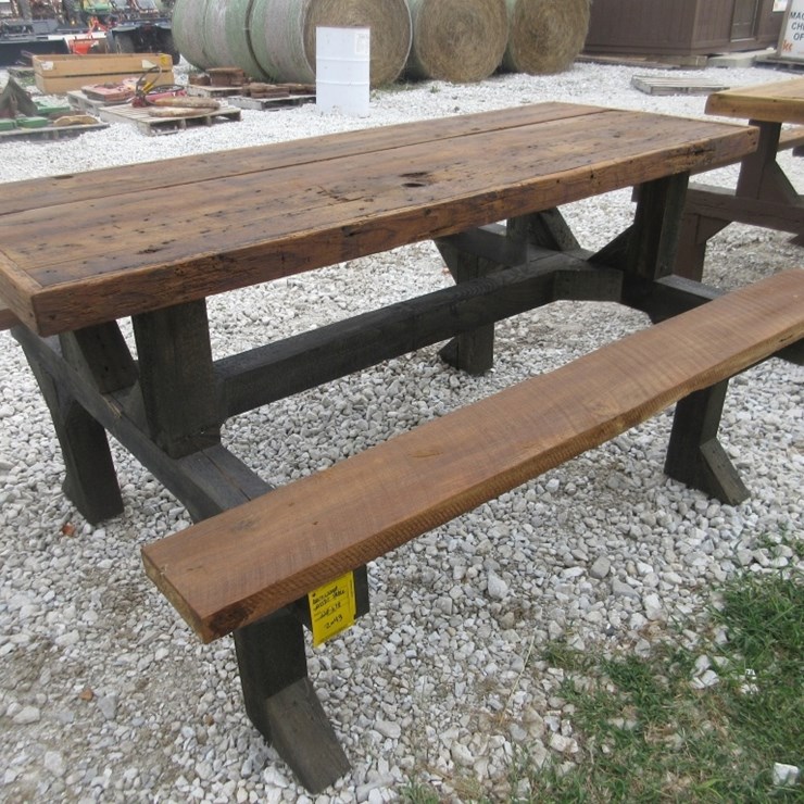 Barn Wood Picnic Table