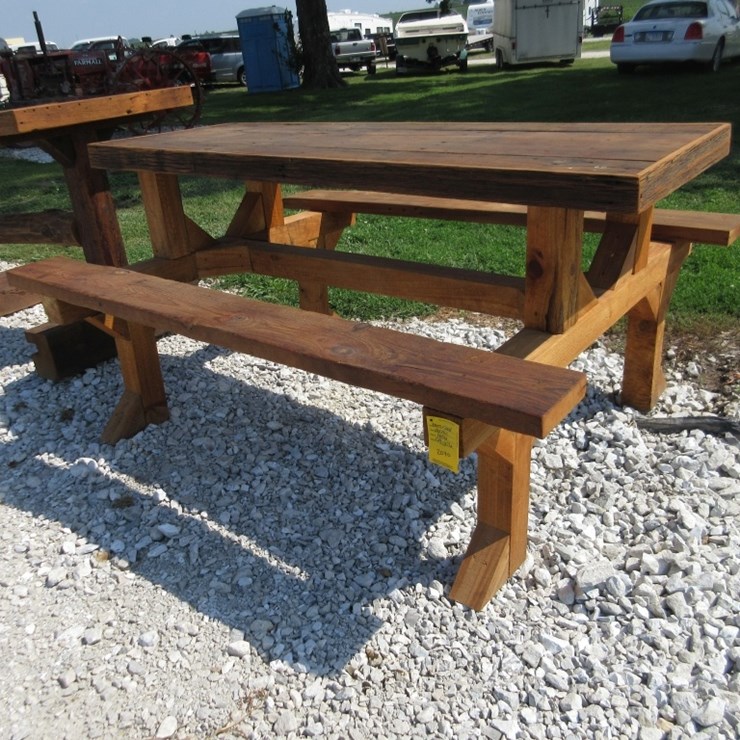 Barn Wood Picnic Table