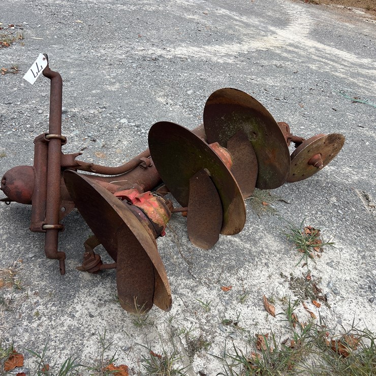#77 • THREE BOTTOM DISC PLOW