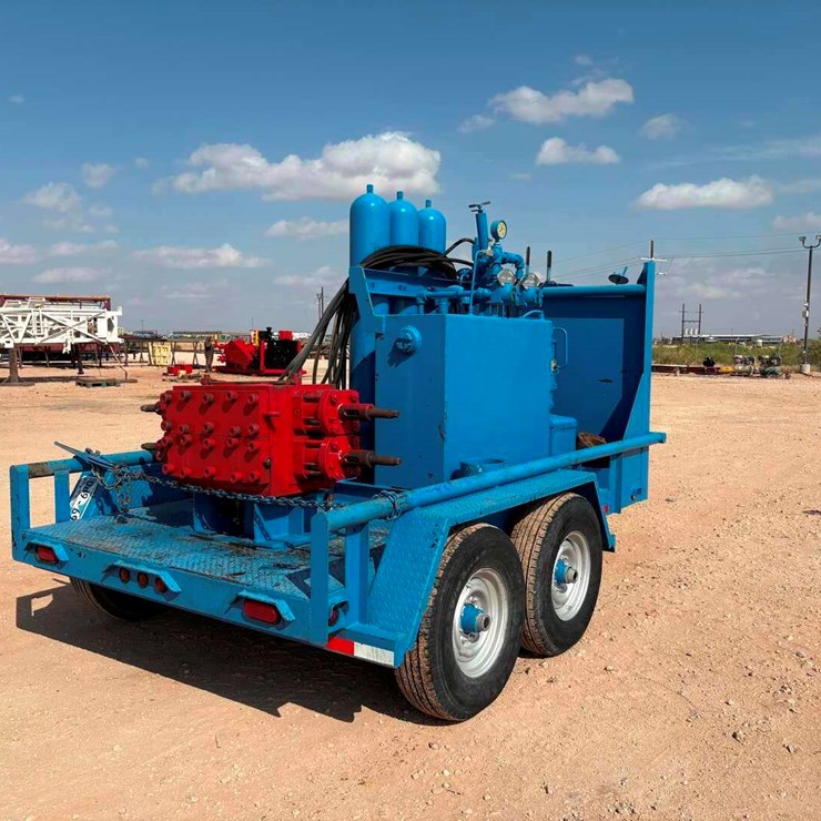 2-STATION CLOSING UNIT W/ BOP MTD ON T/A GN TRAILER