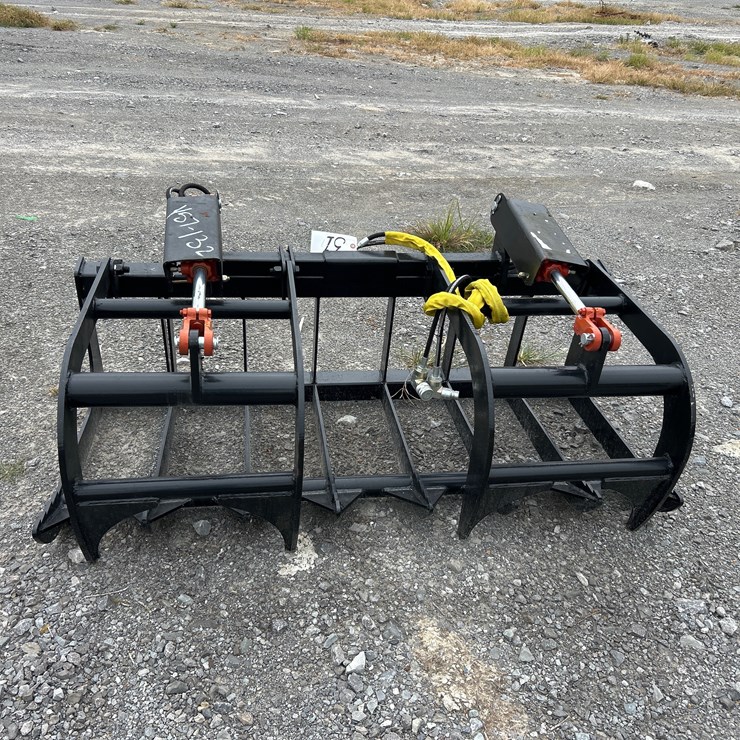 #31 • UNUSED MID-STATE 60” SKID STEER GRAPPLE