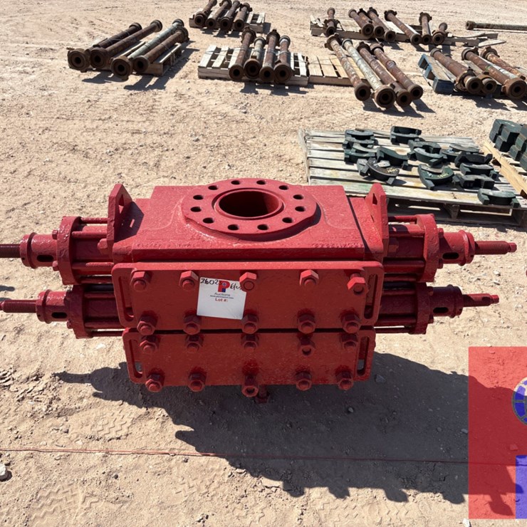 7-1/16” 5K DOUBLE HYDRAULIC BOP W/ 2-1/16” 5K GATE VALVE