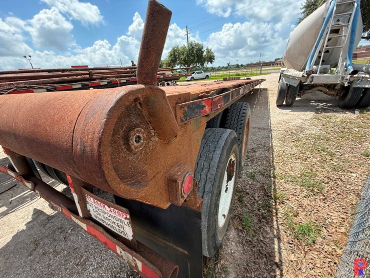 2010-clark-trailer-service-45’-x-102”-t/a-flatbed-oilfield-float-trailer-image-11